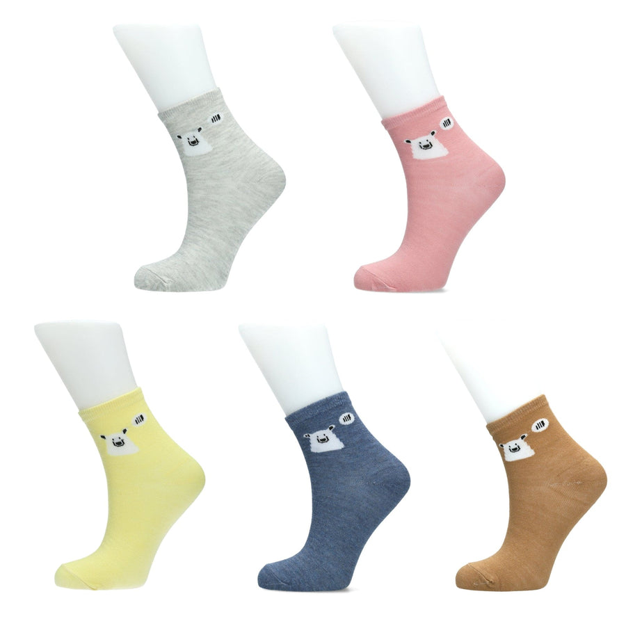Scarpe Vita Chaussettes en lot de 5 paires Ourson Fino al 60% di sconto