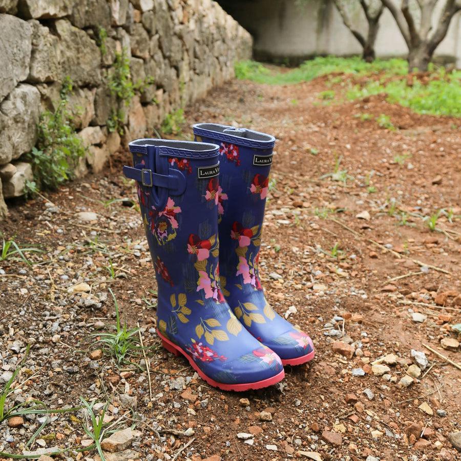 Scarpe Vita Bottes de Pluie - FLORAL Sottocosto