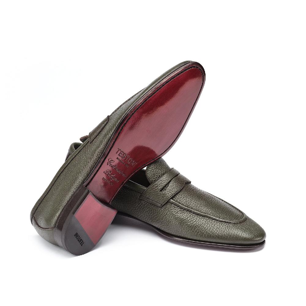 A.Testoni TAVOLARA LOAFER UNLINED DEER ° Moda