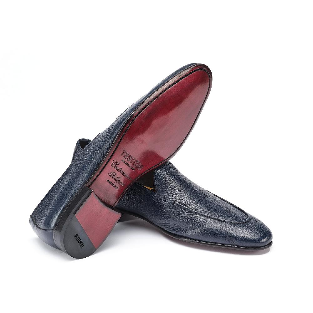 A.Testoni TAVOLARA LOAFER UNLINED DEER ° Italia