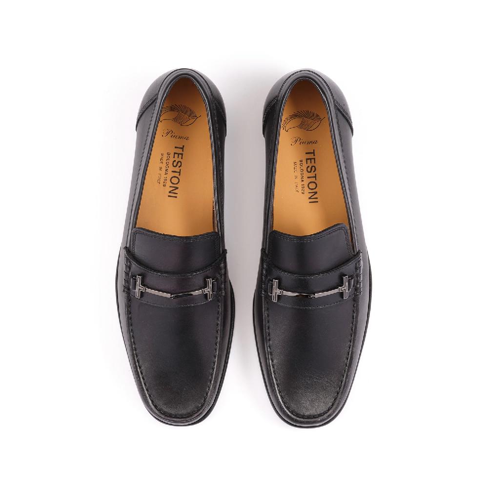 A.Testoni BRACCIANO MOCCASIN UNLINED SOFT DELAVE CALF ° Nuovo