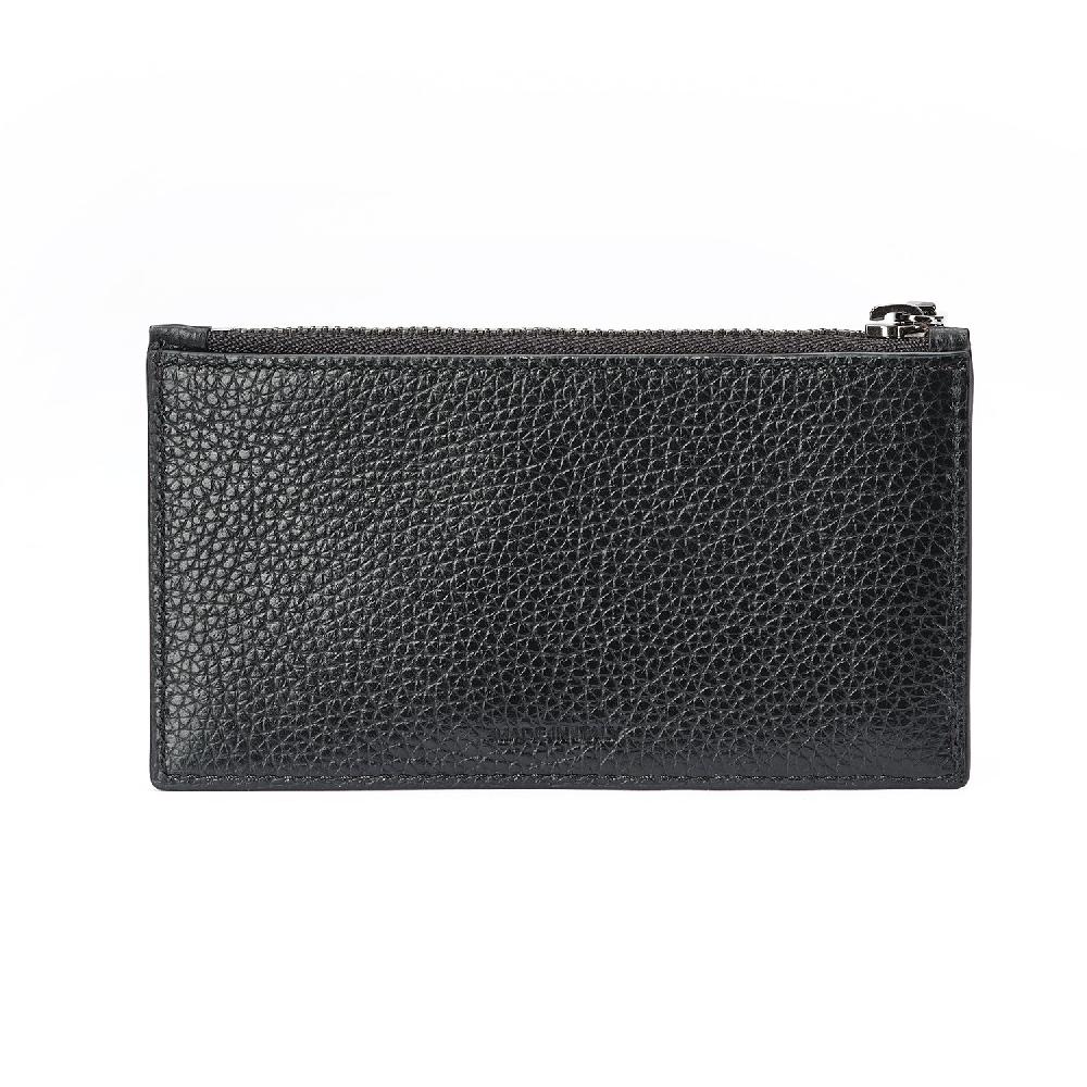 A.Testoni ZIP CREDIT CARD CASE GRAINCALF ° Offerte