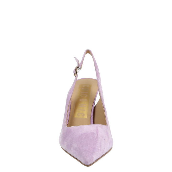 Uma Parker Chanel in Camoscio Glicine In Linea