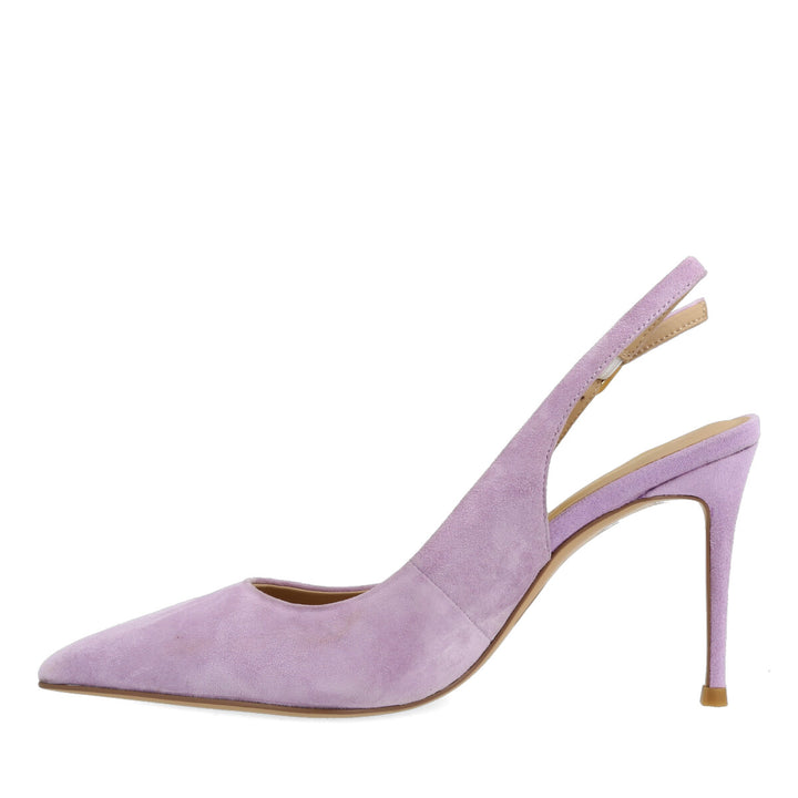 Uma Parker Chanel in Camoscio Glicine In Linea