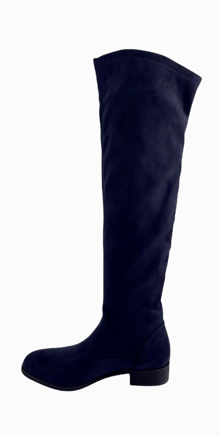 Uma Parker UP060222SNVY Eco Suede Stivali UMA PARKER I Più Venduti