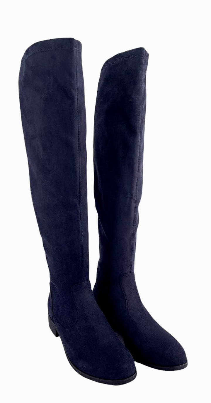 Uma Parker UP060222SNVY Eco Suede Stivali UMA PARKER I Più Venduti