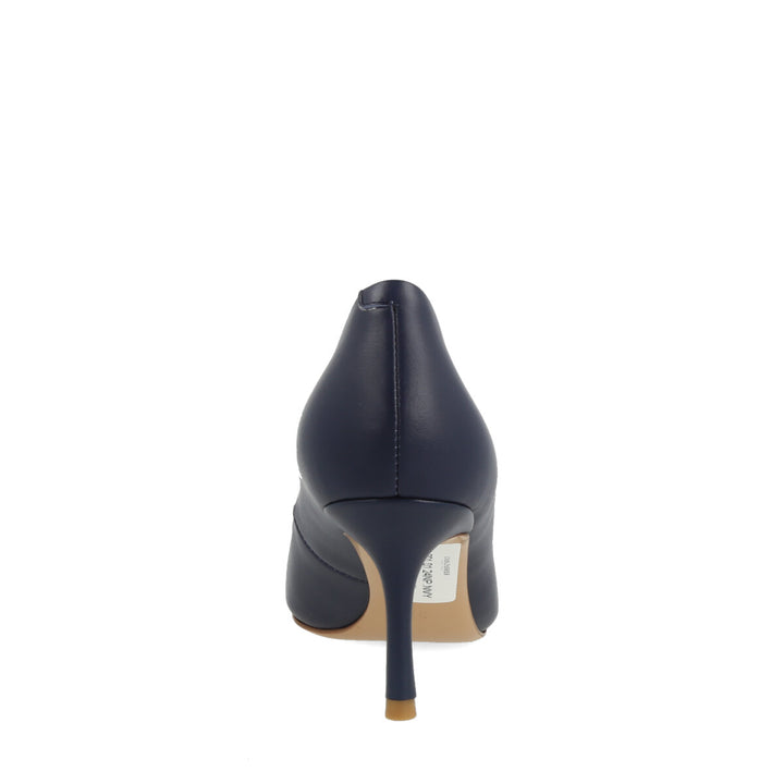Uma Parker Decolleté in Nappa Blu Nuovo