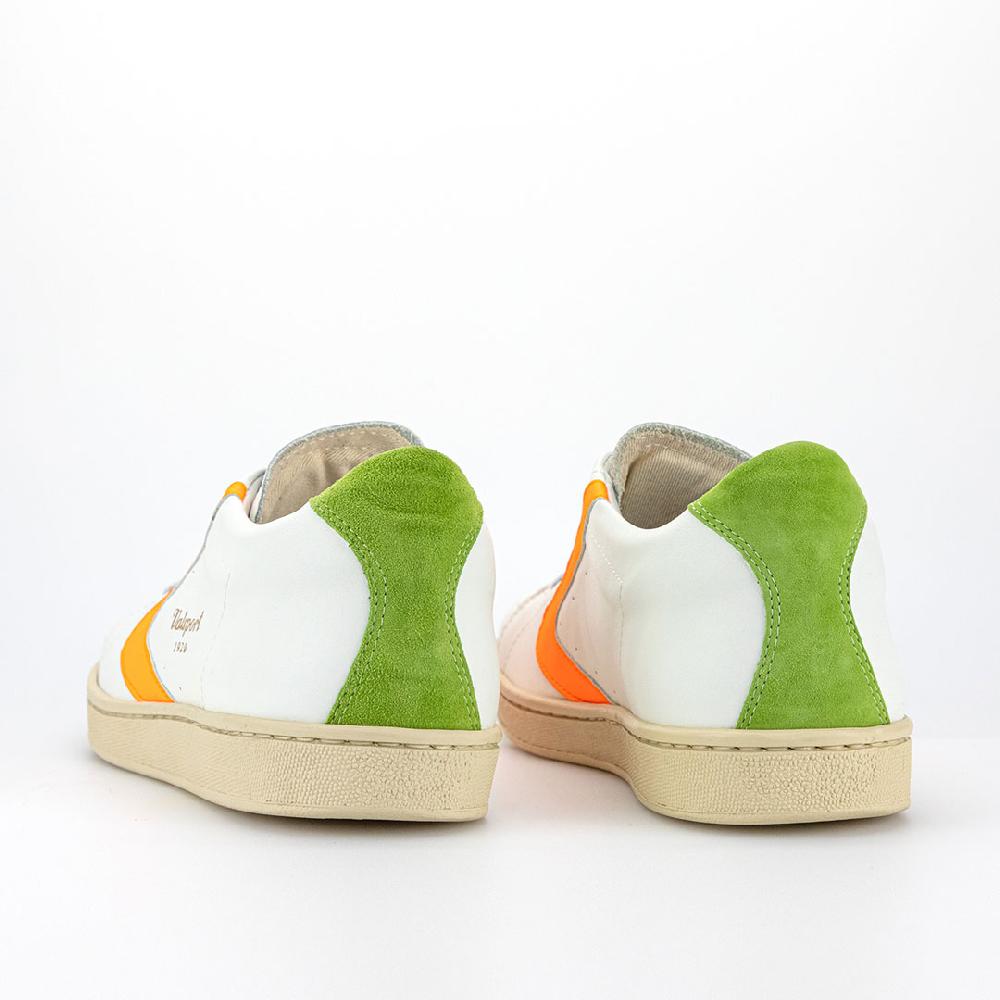 Valsport Tournament Mix Leather Bianco Fluo Arancio Verde In Linea