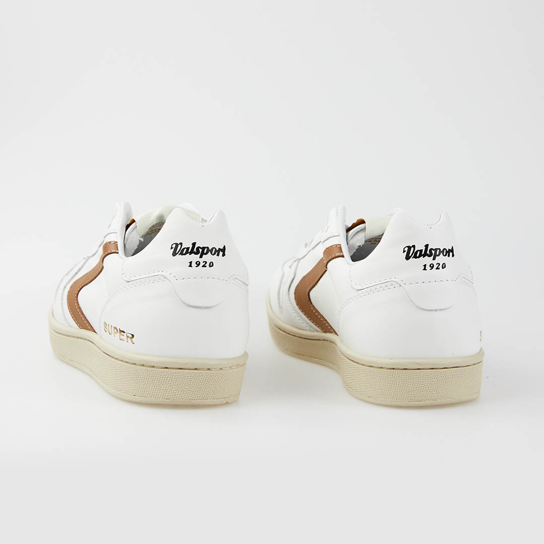 Valsport Super Pelle Bianco Cognac Vendite Flash