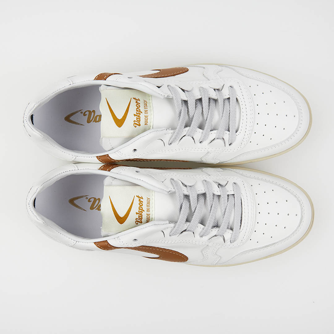 Valsport Super Pelle Bianco Cognac Vendite Flash