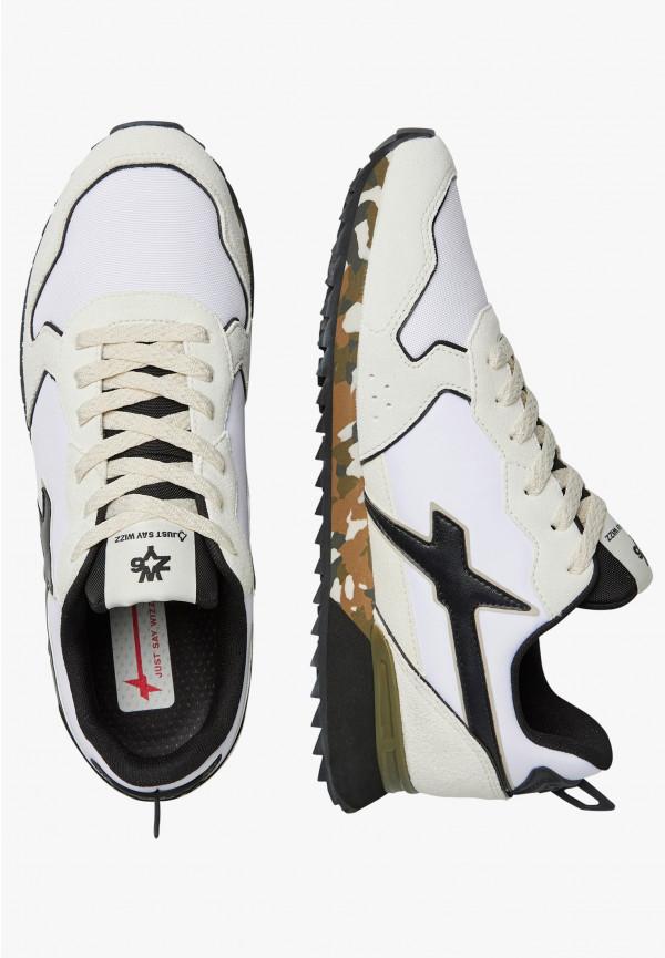W6yz Sneakers in tessuto tecnico e suede Beige-Nero -JET-M Cyber Monday