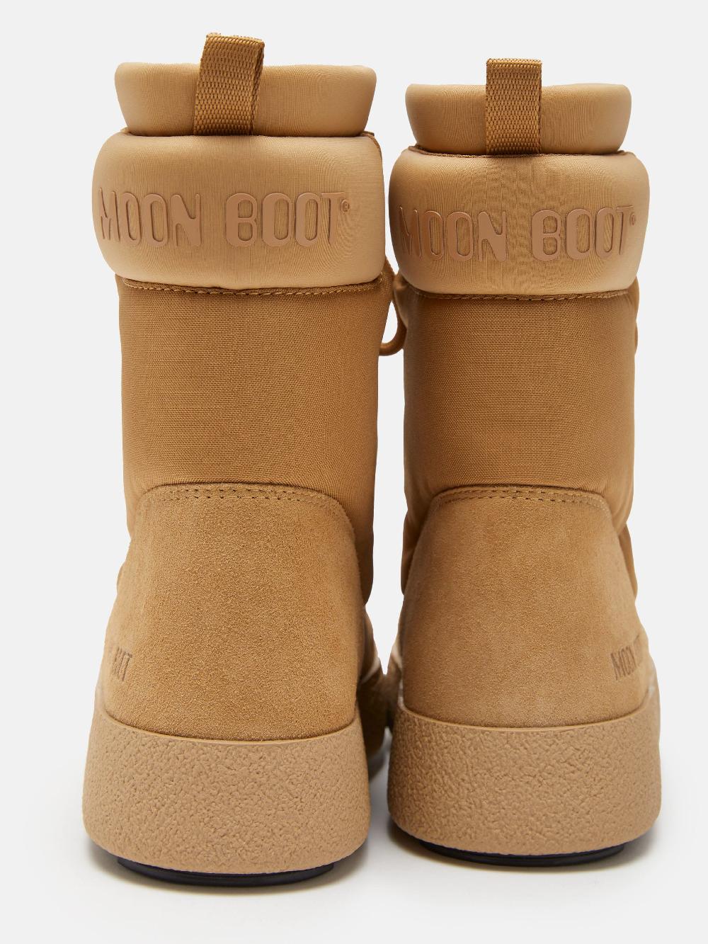 Moon Boot LTRACK COMBAT BOOT BEIGE Shopping Online
