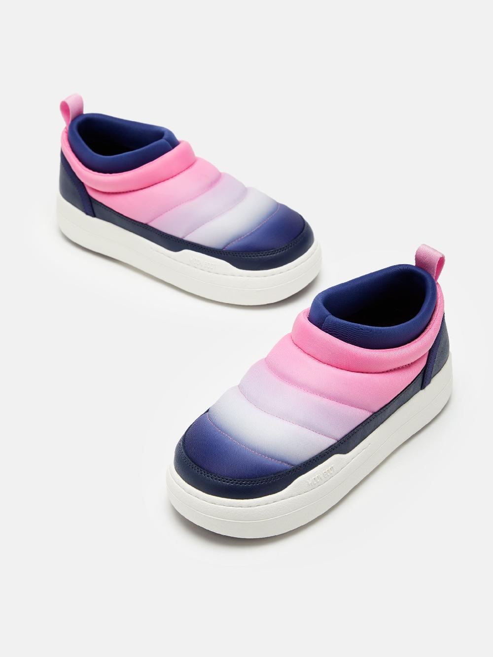 Moon Boot PARK SOFT BLU CON STAMPA MOONRISE Saldi