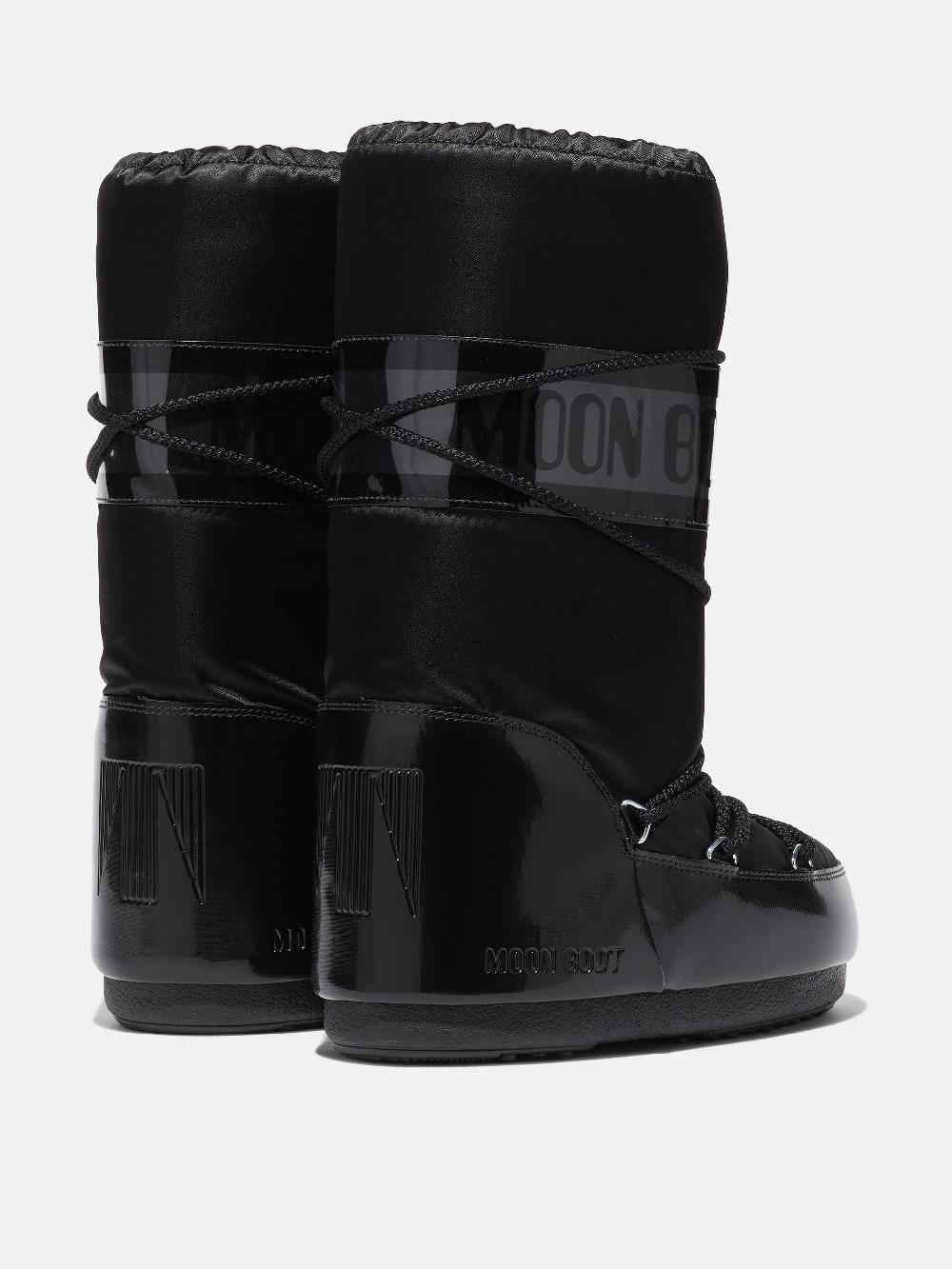 Moon Boot ICON GLANCE NERO IN RASO Comprane uno, ottenene uno gratis