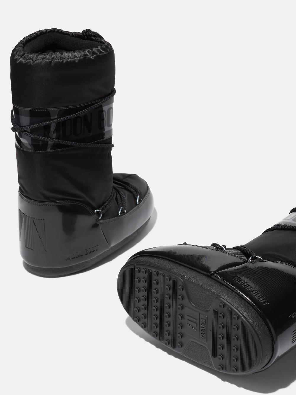 Moon Boot ICON GLANCE NERO IN RASO Comprane uno, ottenene uno gratis