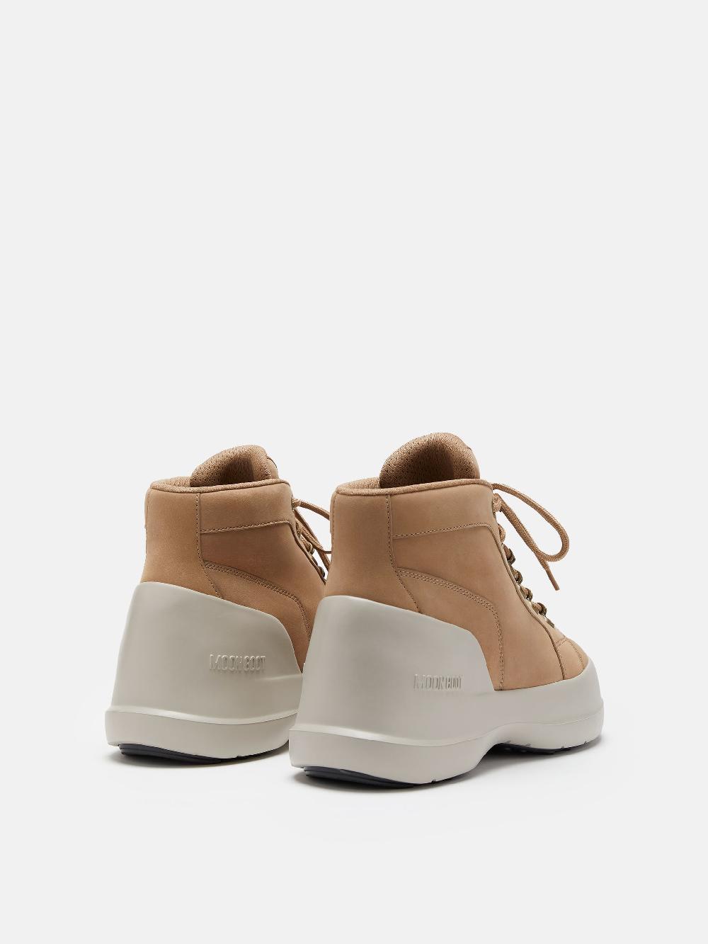 Moon Boot LUNA TREK MID NUBUCK BEIGE Offerta esclusiva