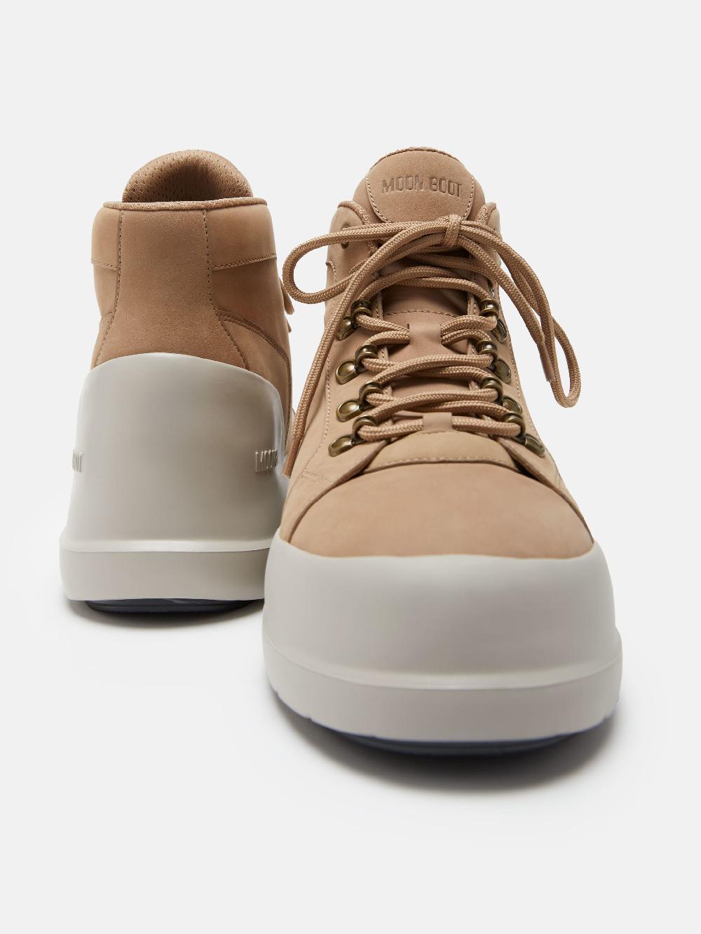 Moon Boot LUNA TREK MID NUBUCK BEIGE Offerta esclusiva