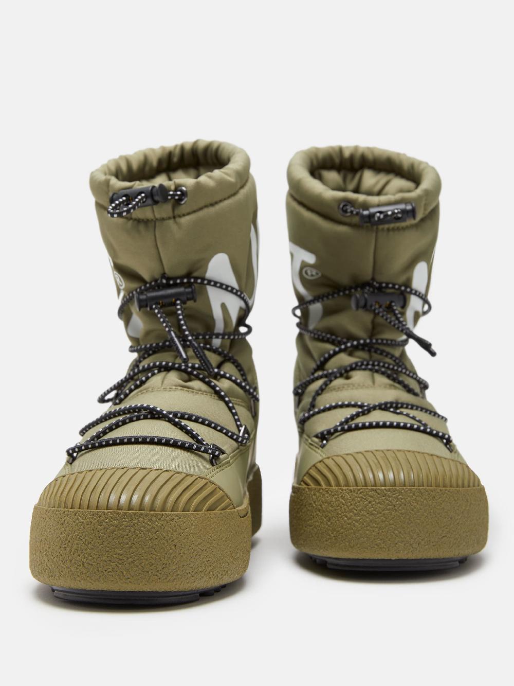 Moon Boot MTRACK POLAR NYLON KAKI Grandi sconti