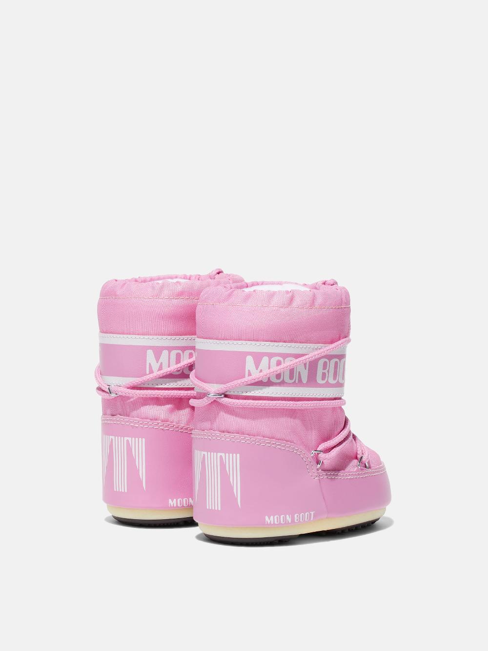 Moon Boot ICON MINI ROSA IN NYLON Ultimi due giorni
