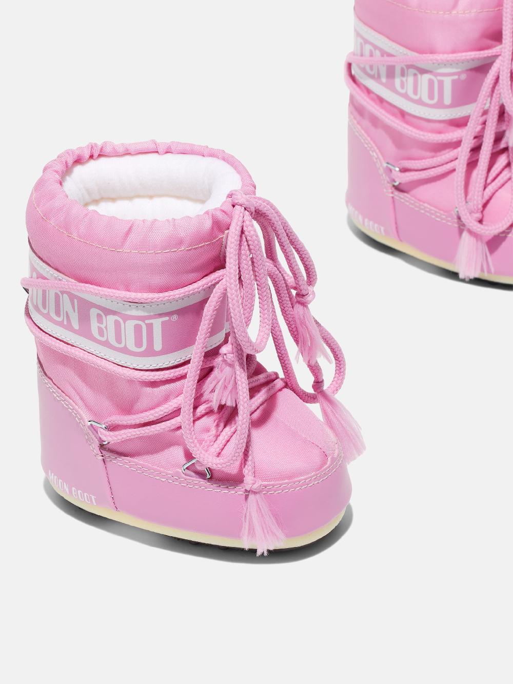 Moon Boot ICON MINI ROSA IN NYLON Ultimi due giorni