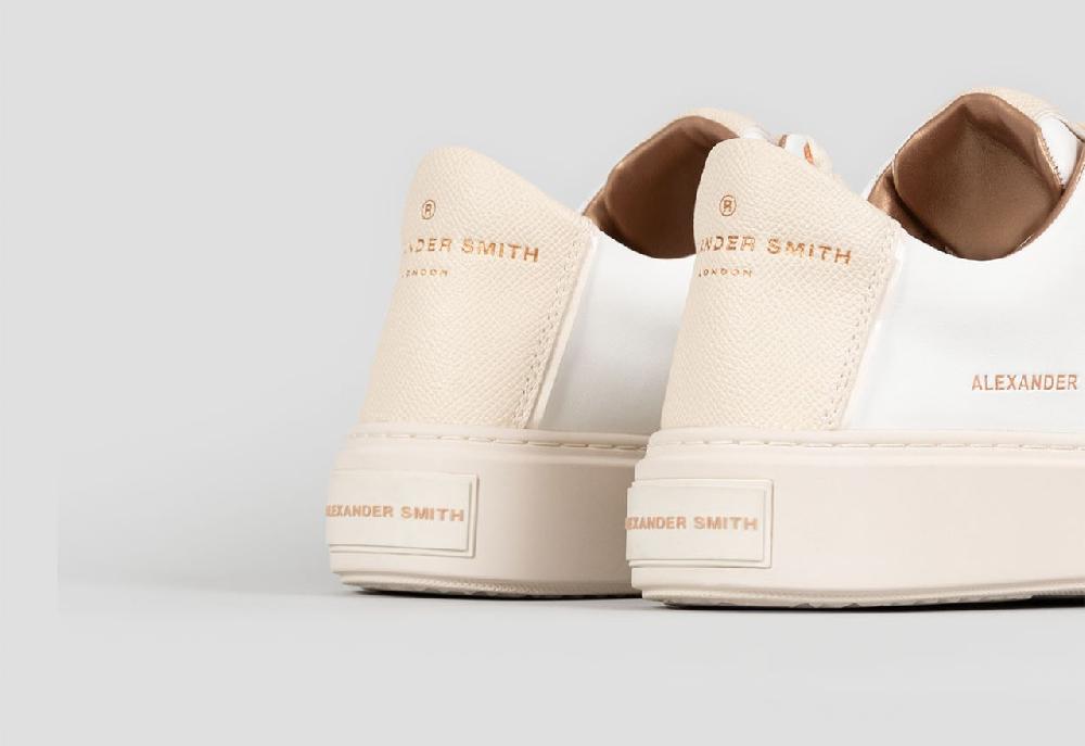 Alexander Smith LONDON WOMAN WHITE CREAM In Saldo