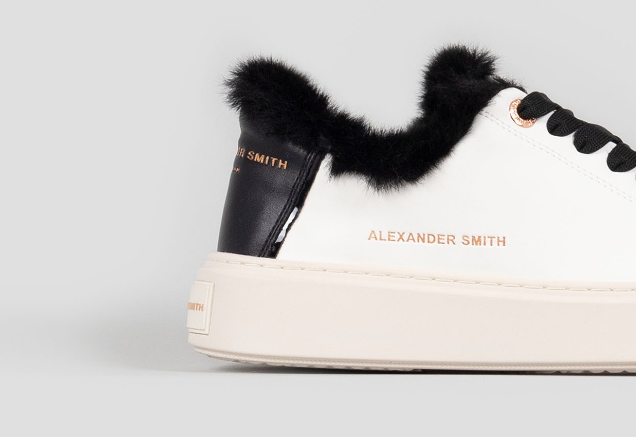 Alexander Smith LONDON WOMAN WHITE BLACK Qualità Garantita