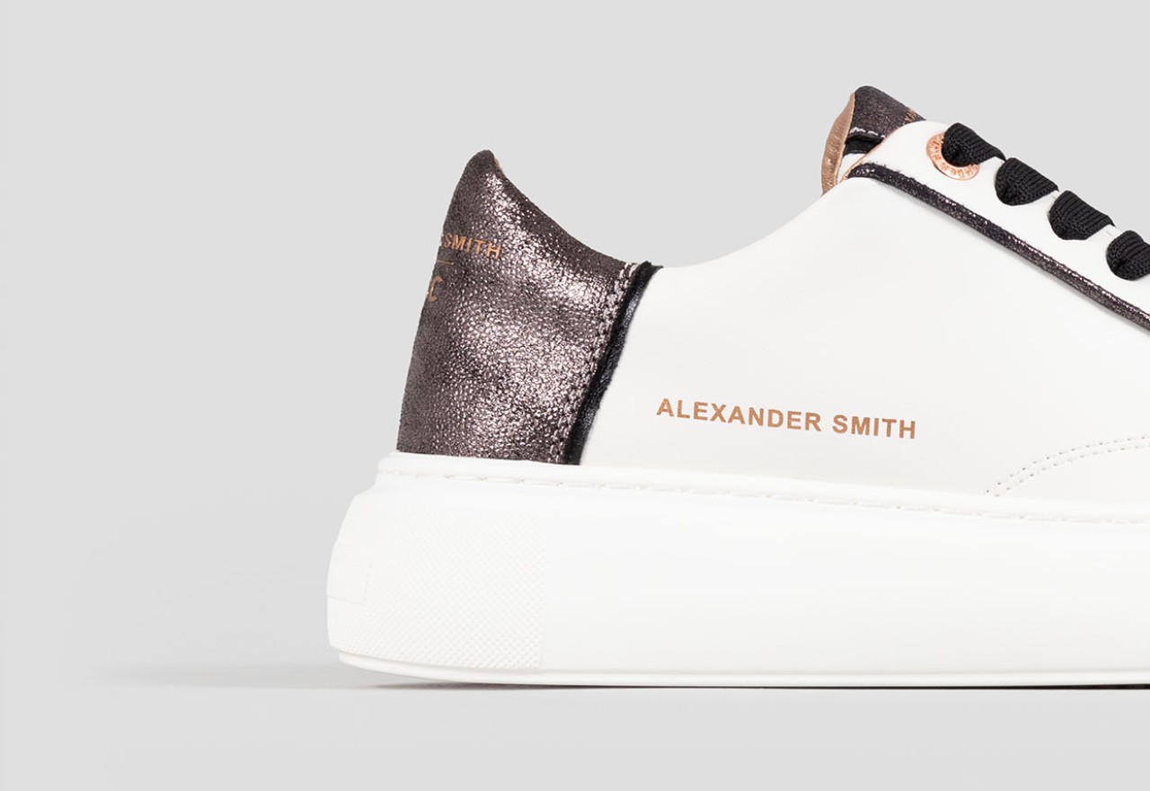 Alexander Smith ECO-GREENWICH WOMAN WHITE BLACK Offerta Pasqua