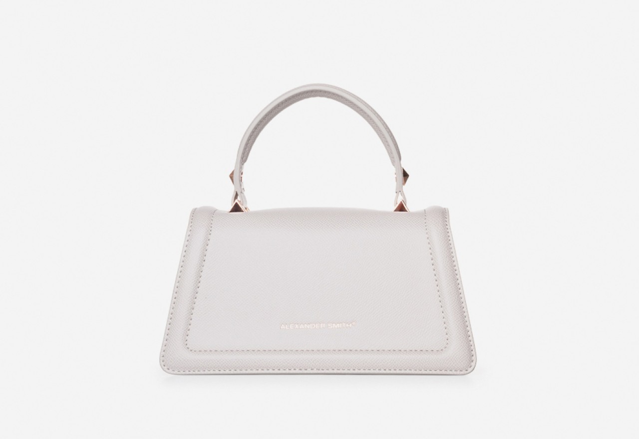 Alexander Smith ELIZABETH MINI - PASTEL GREY - PALMELLATO Spedizione Gratuita