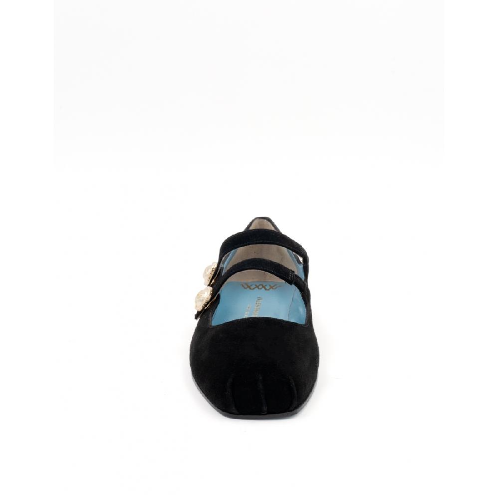 Amalfi by rangoni Ballerina Bambolina nera Sconto