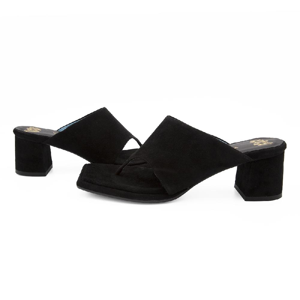 Amalfi by rangoni Mule infradito Desiderio nero Vendita