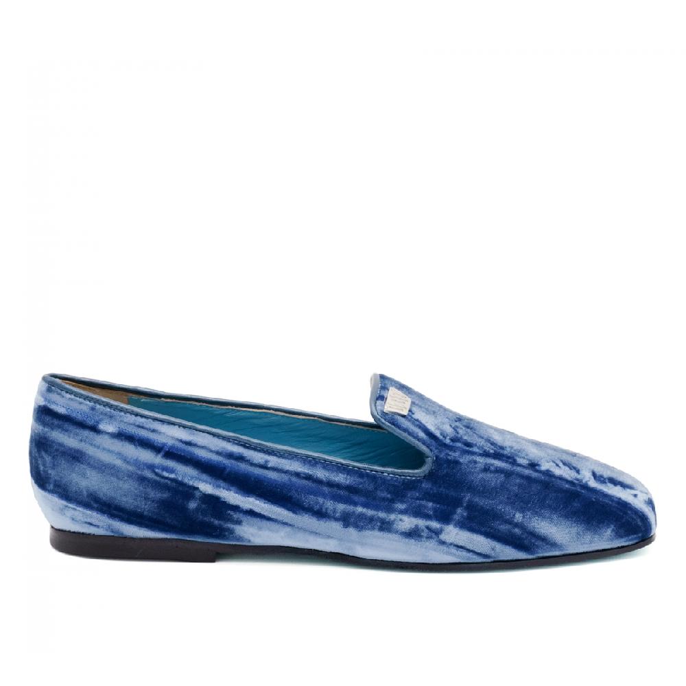 Amalfi by rangoni Ballerina Babbuccia blu Pezzi Unici