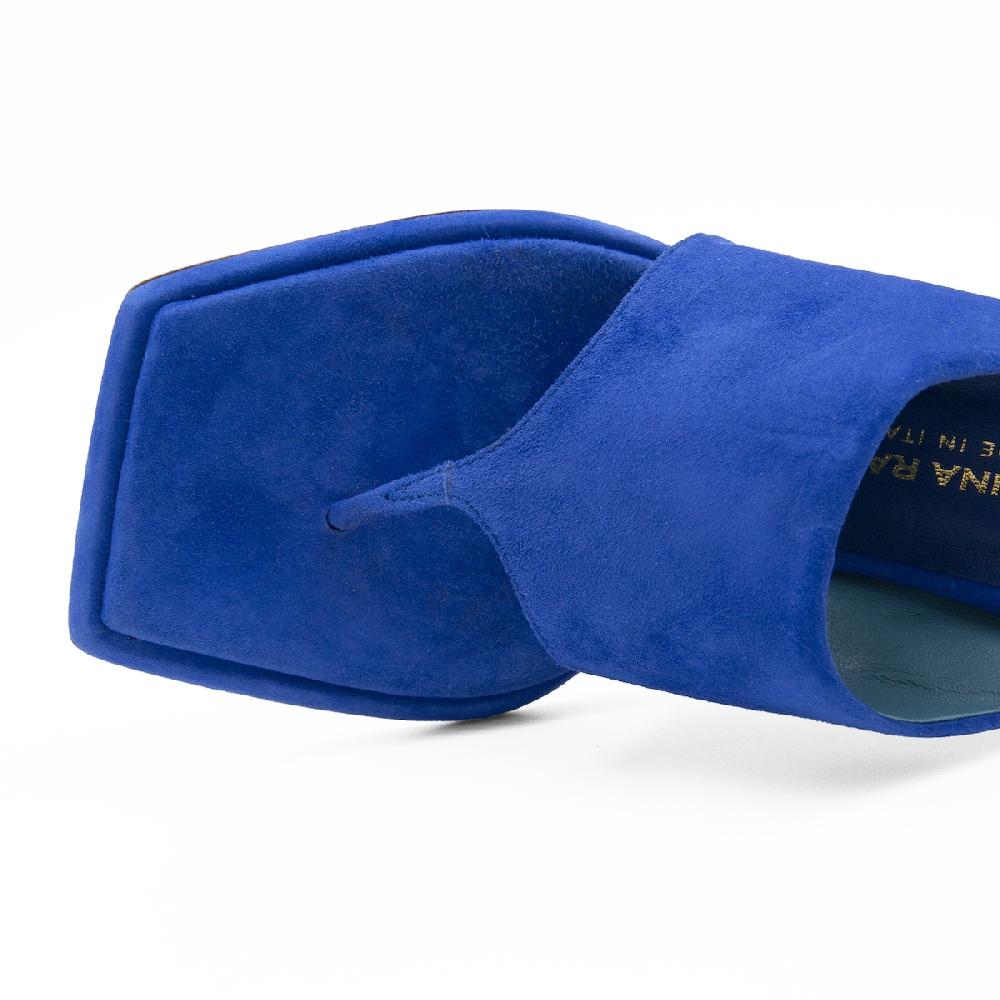 Amalfi by rangoni Mule infradito Desiderio blu Offerte stagionali