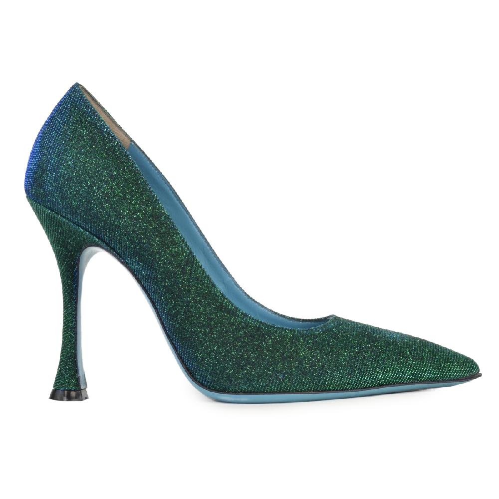 Amalfi by rangoni Décolleté Simply Emerald Glitter Ultimo giorno