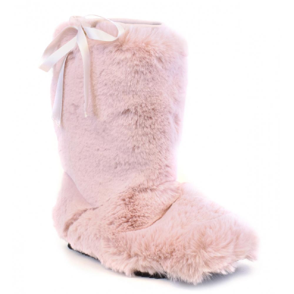 Amalfi by rangoni Stivaletto da casa Fluffity rosa Super sconto