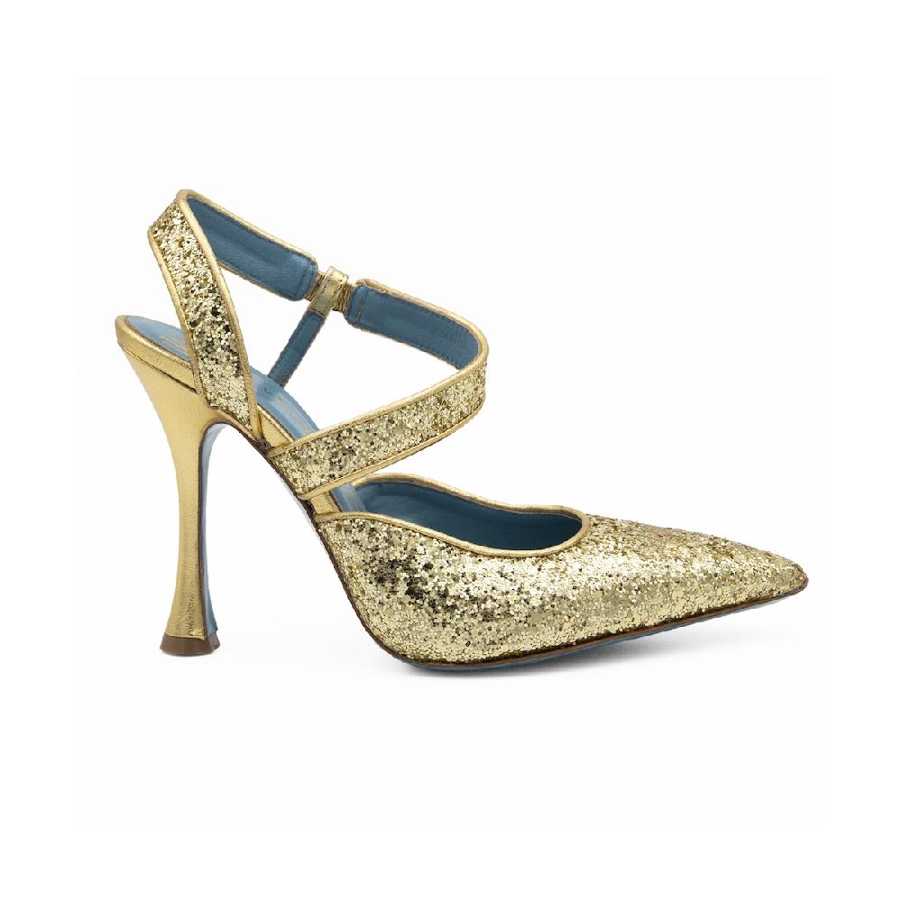 Amalfi by rangoni Décolleté Sublime oro Esporta salva