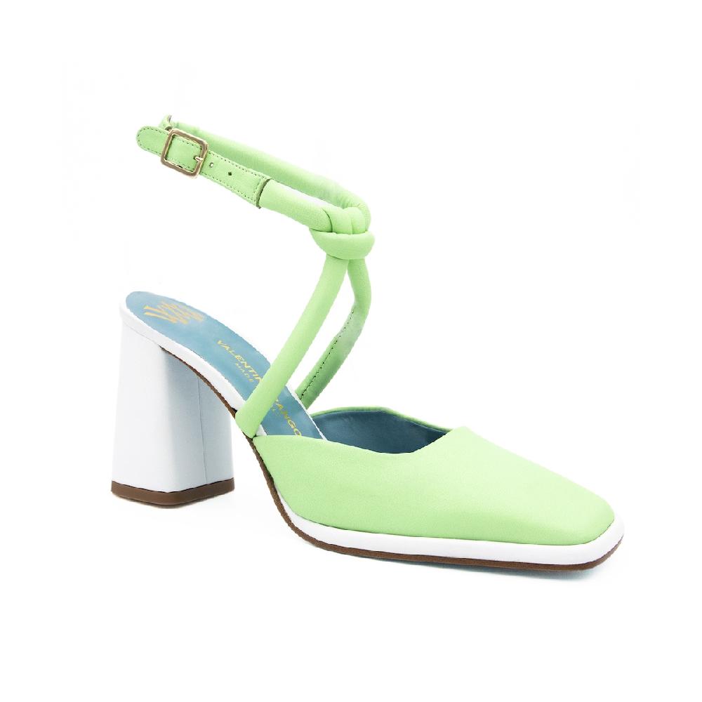 Amalfi by rangoni Décolleté slingback Elba verde Sconti questo mese