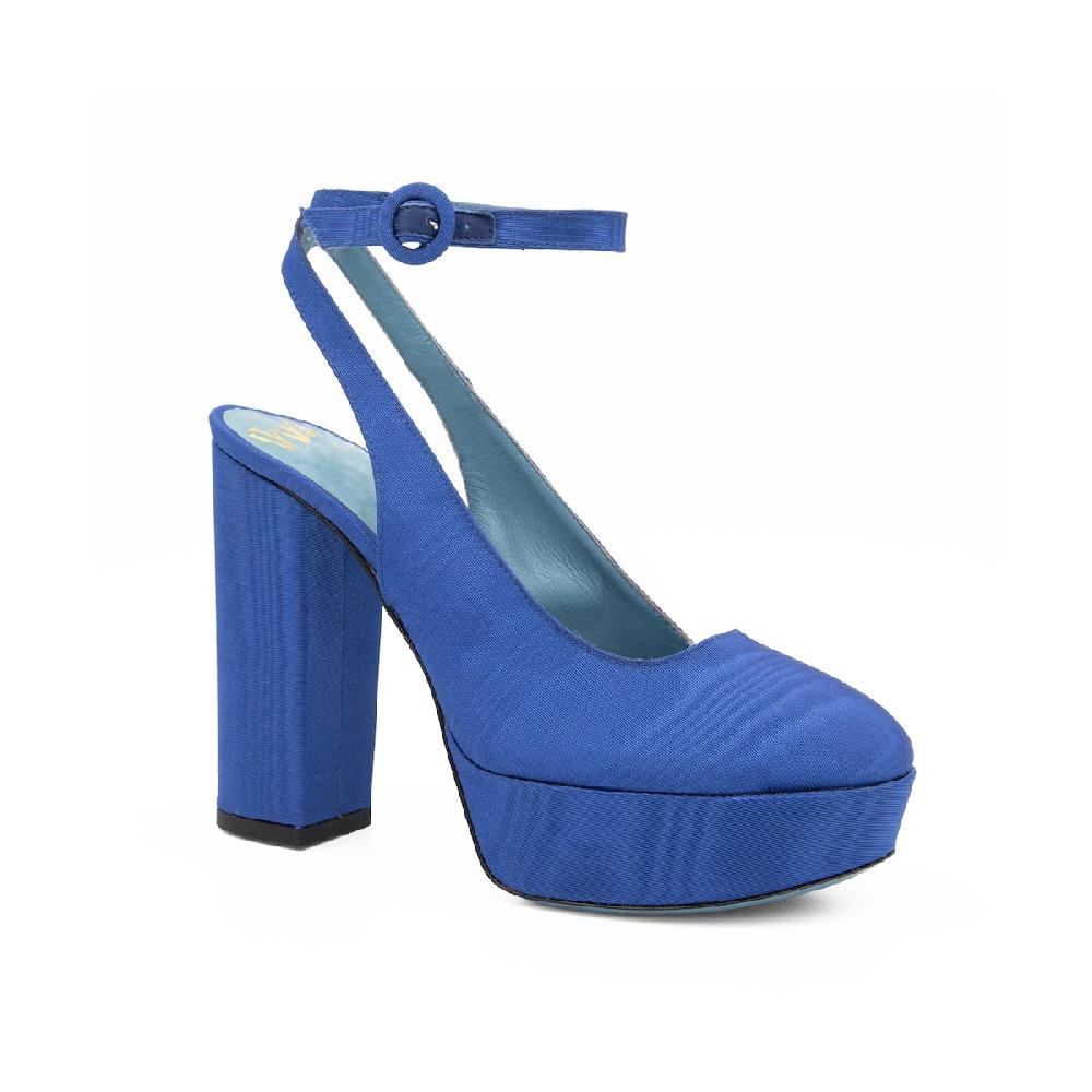 Amalfi by rangoni Platform Mirto bluette In Linea