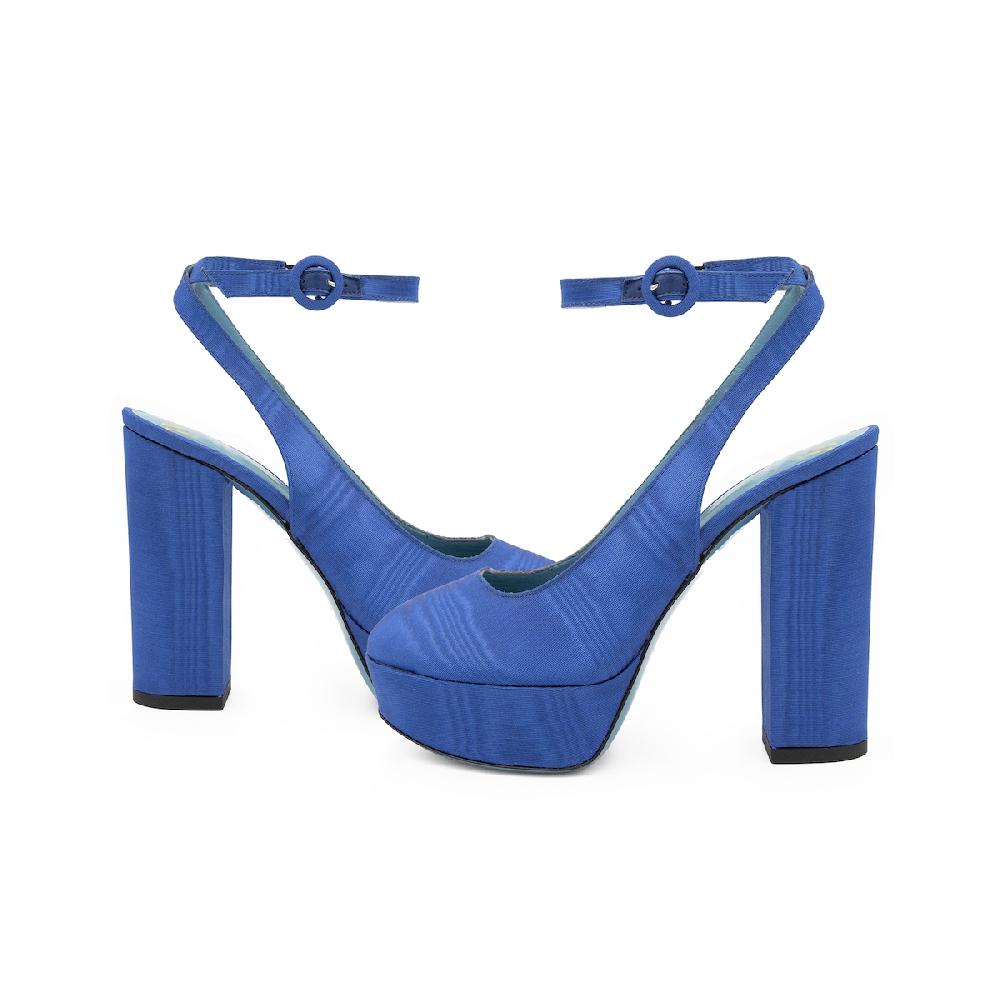 Amalfi by rangoni Platform Mirto bluette In Linea