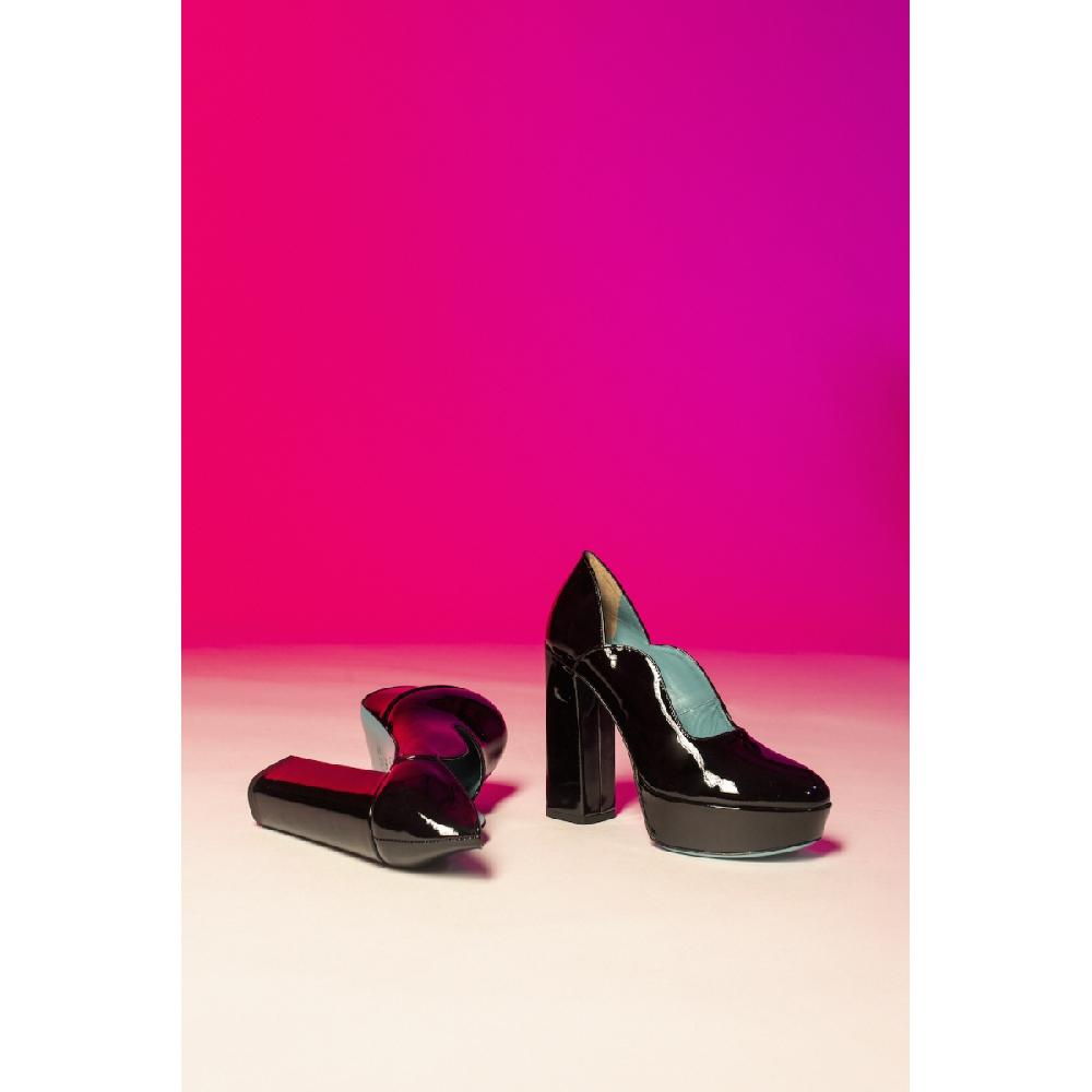 Amalfi by rangoni Platform Minimal black Fino Al -60%